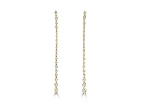 14k Gold & Diamond Earrings - 1.67ct