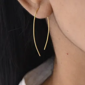 18K Gold-Filled Threader Earrings