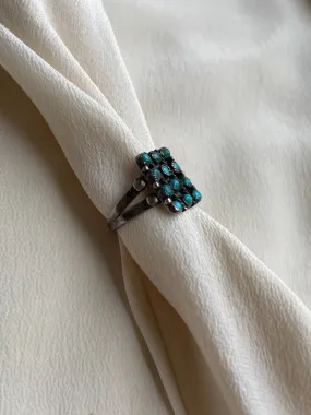 1960s Navajo Turquoise Silver Ring R123