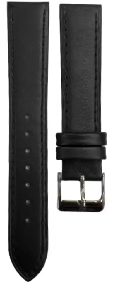 1PC Multi-Color Watch Band Size (22✖20)mm Stitched Plain Leather Strap