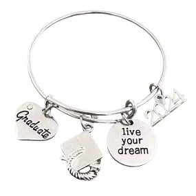 2024 Graduation Bracelet - Live Your Dreams