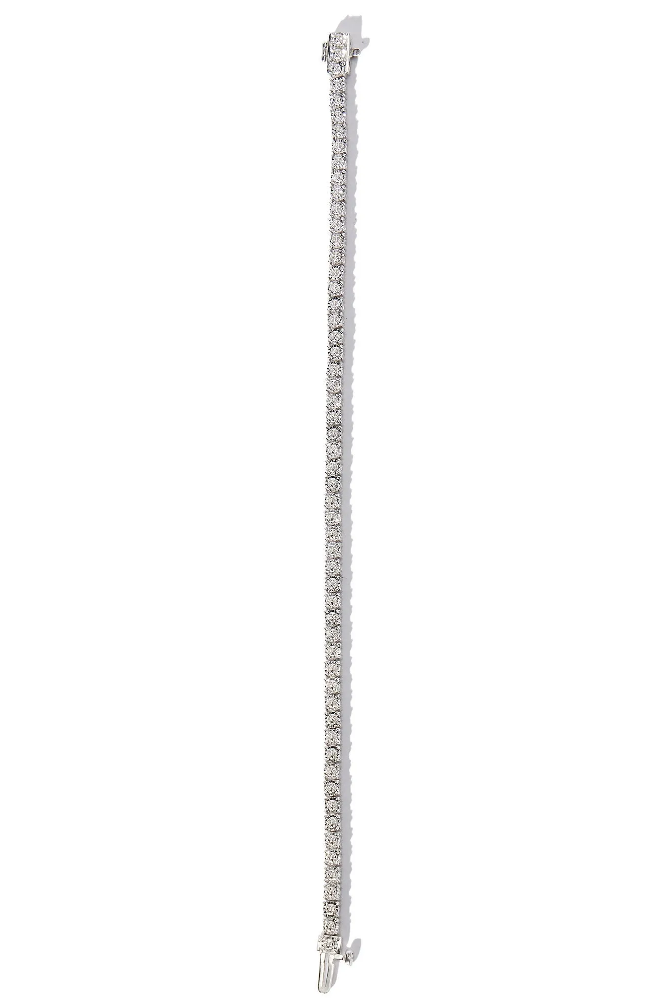 .25 tcw Diamond Tennis Bracelet - Silver