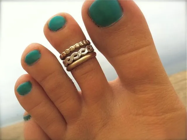 3mm Band Gold Fill Toe Ring