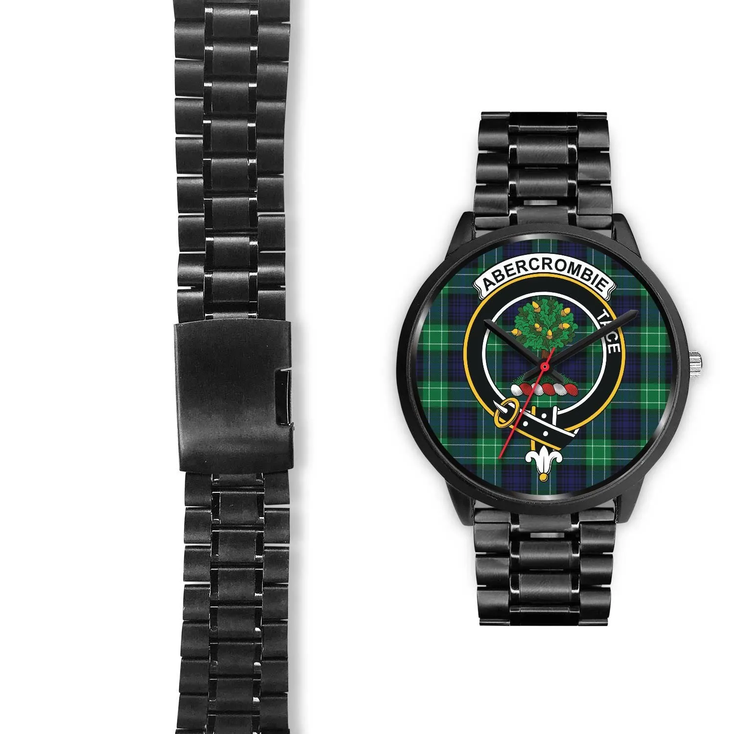 Abercrombie Clan Badge Tartan Black Watch