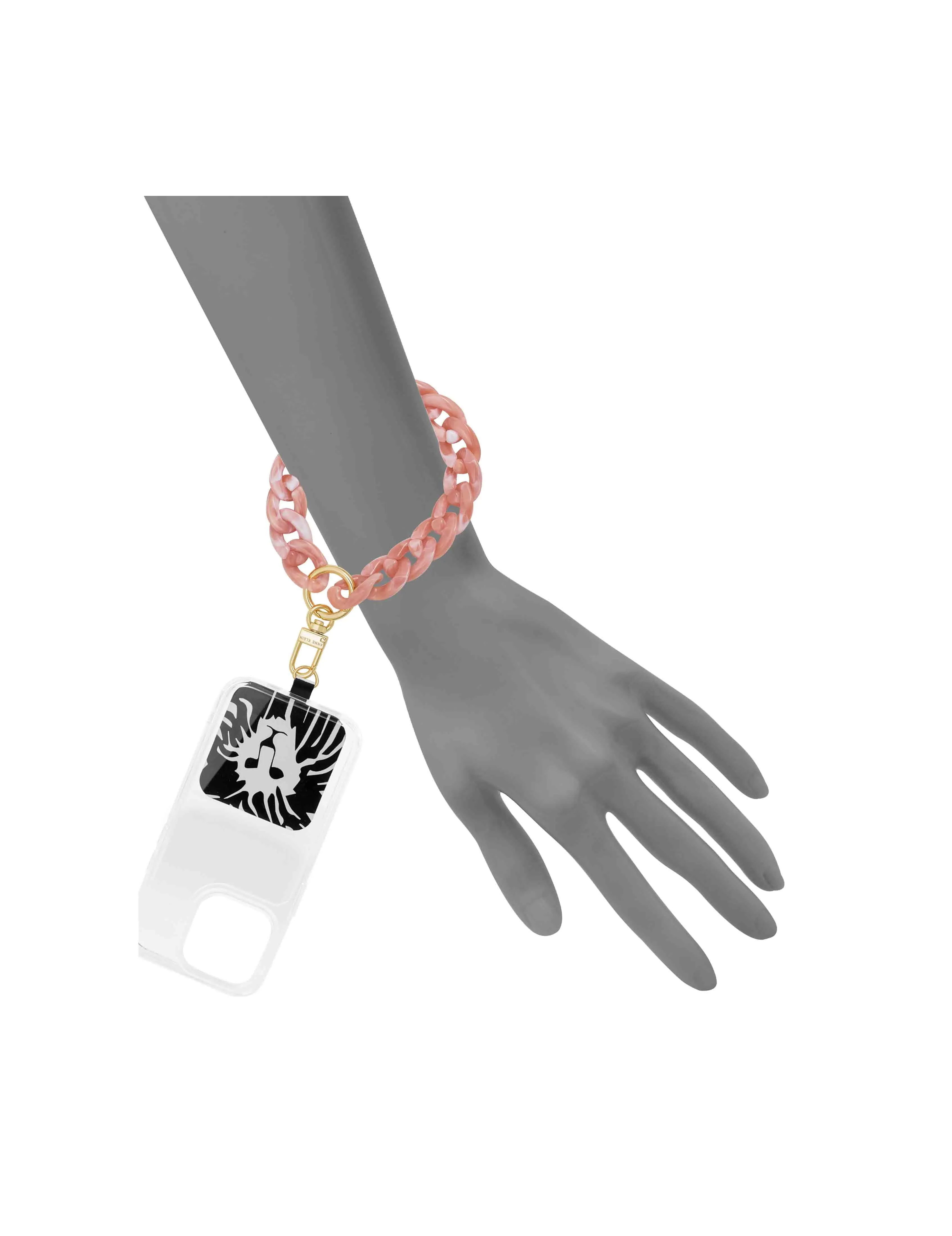 Acetate Chain Link Wrist Strap for iPhone®