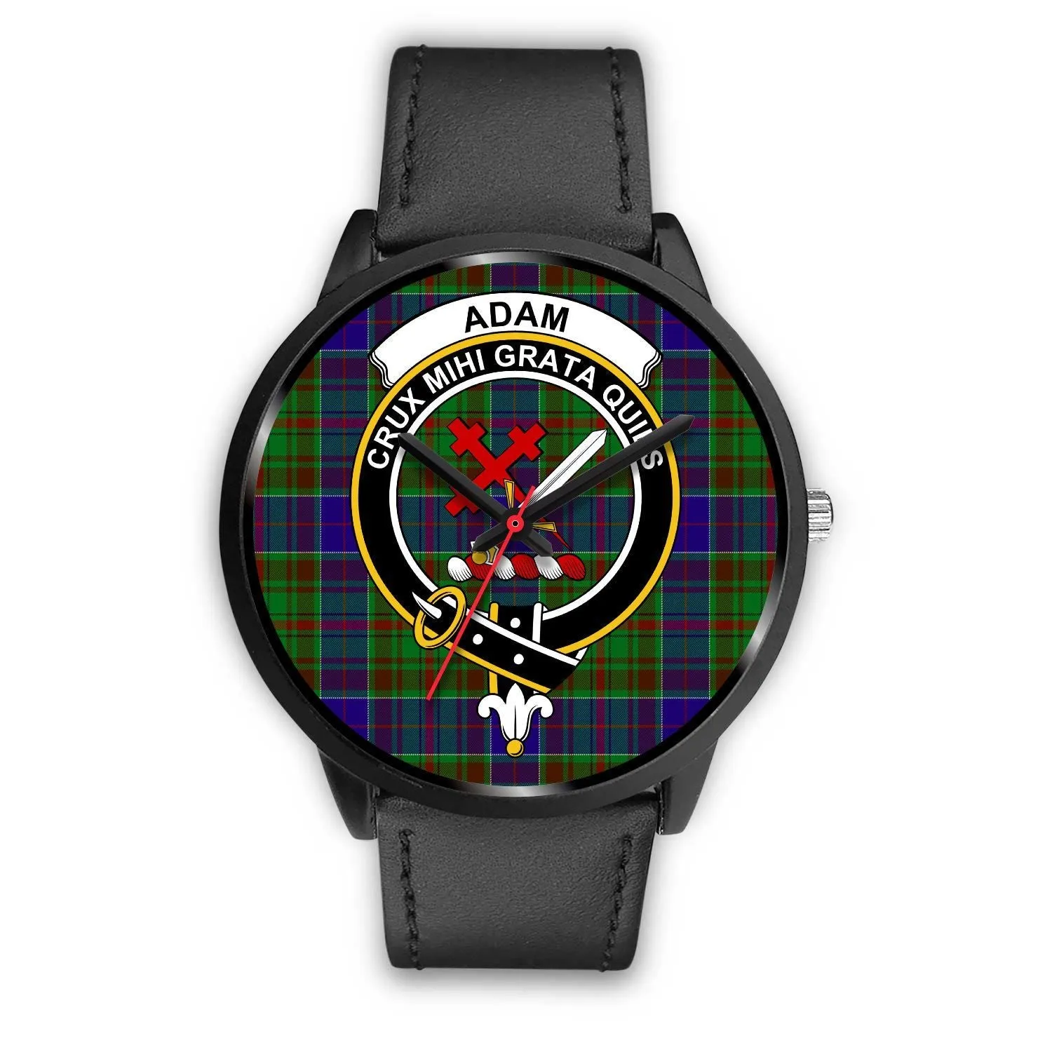 Adam Clan Badge Tartan Black Watch