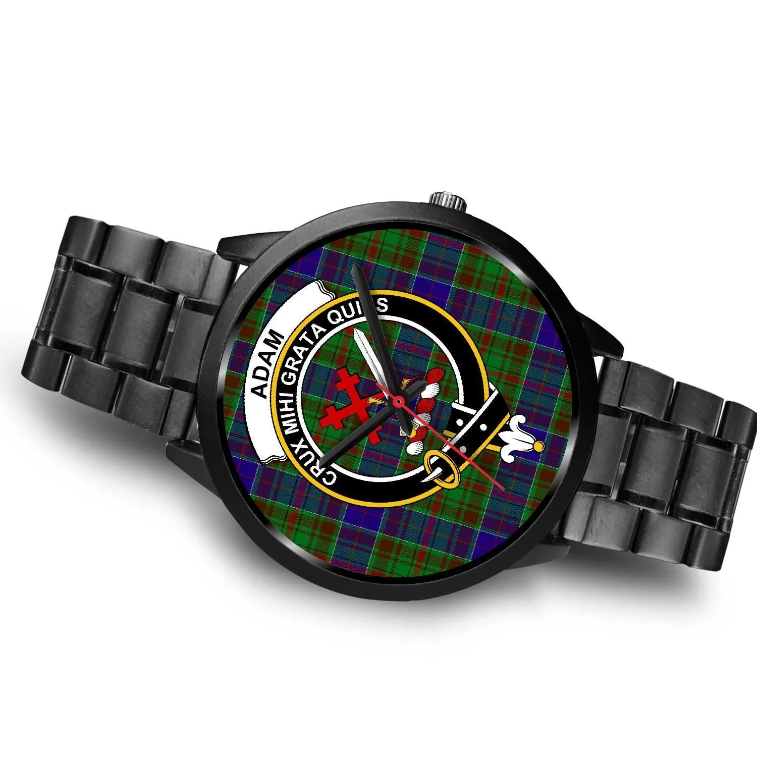 Adam Clan Badge Tartan Black Watch