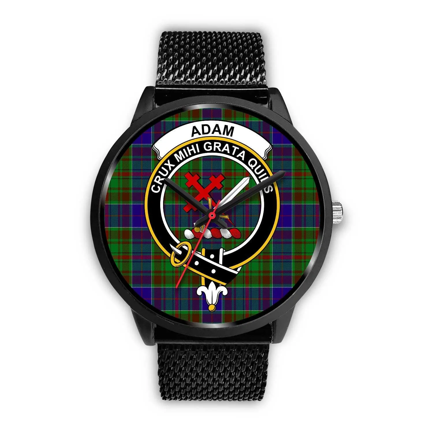 Adam Clan Badge Tartan Black Watch