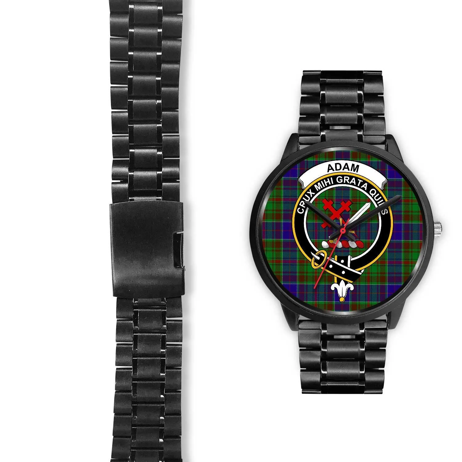 Adam Clan Badge Tartan Black Watch