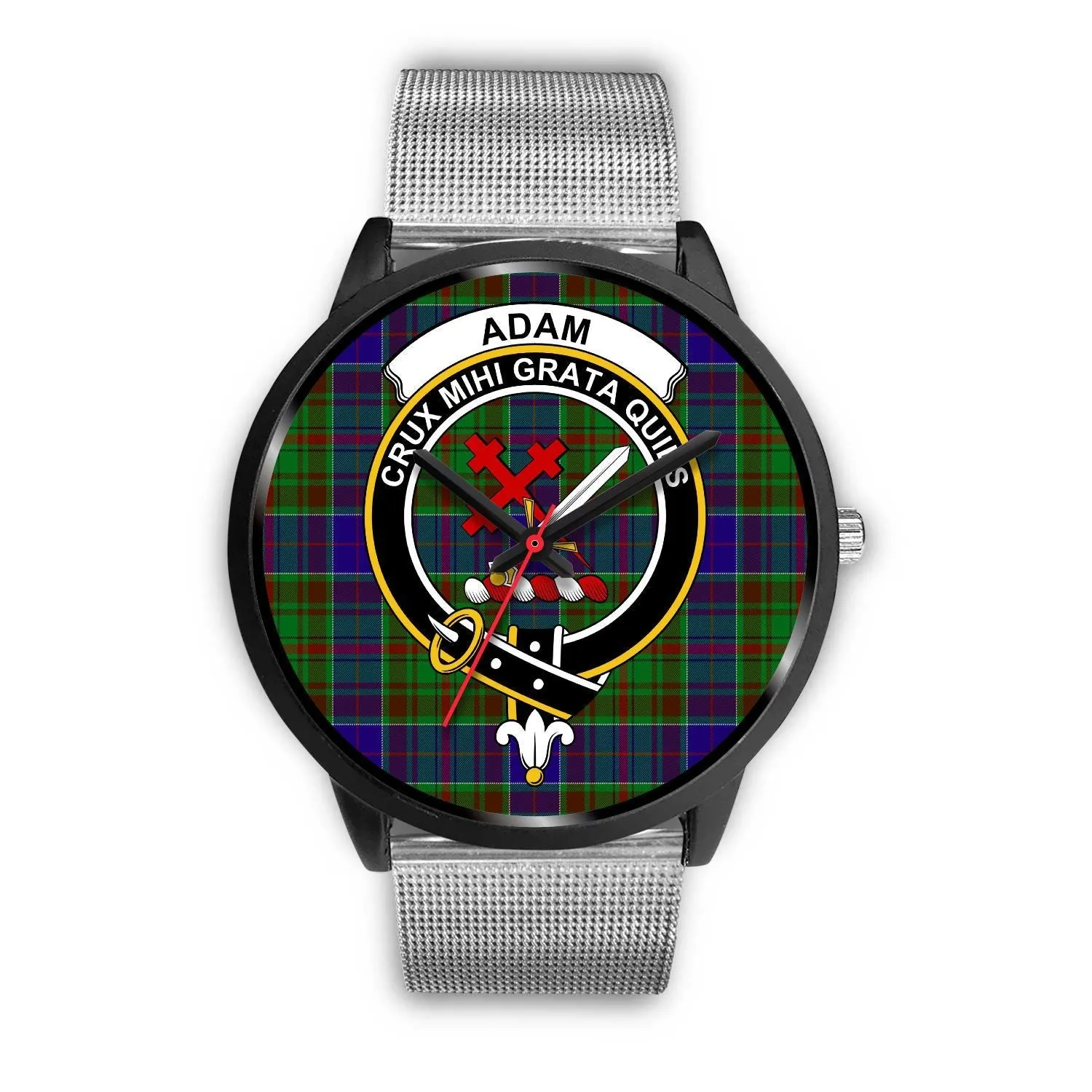 Adam Clan Badge Tartan Black Watch