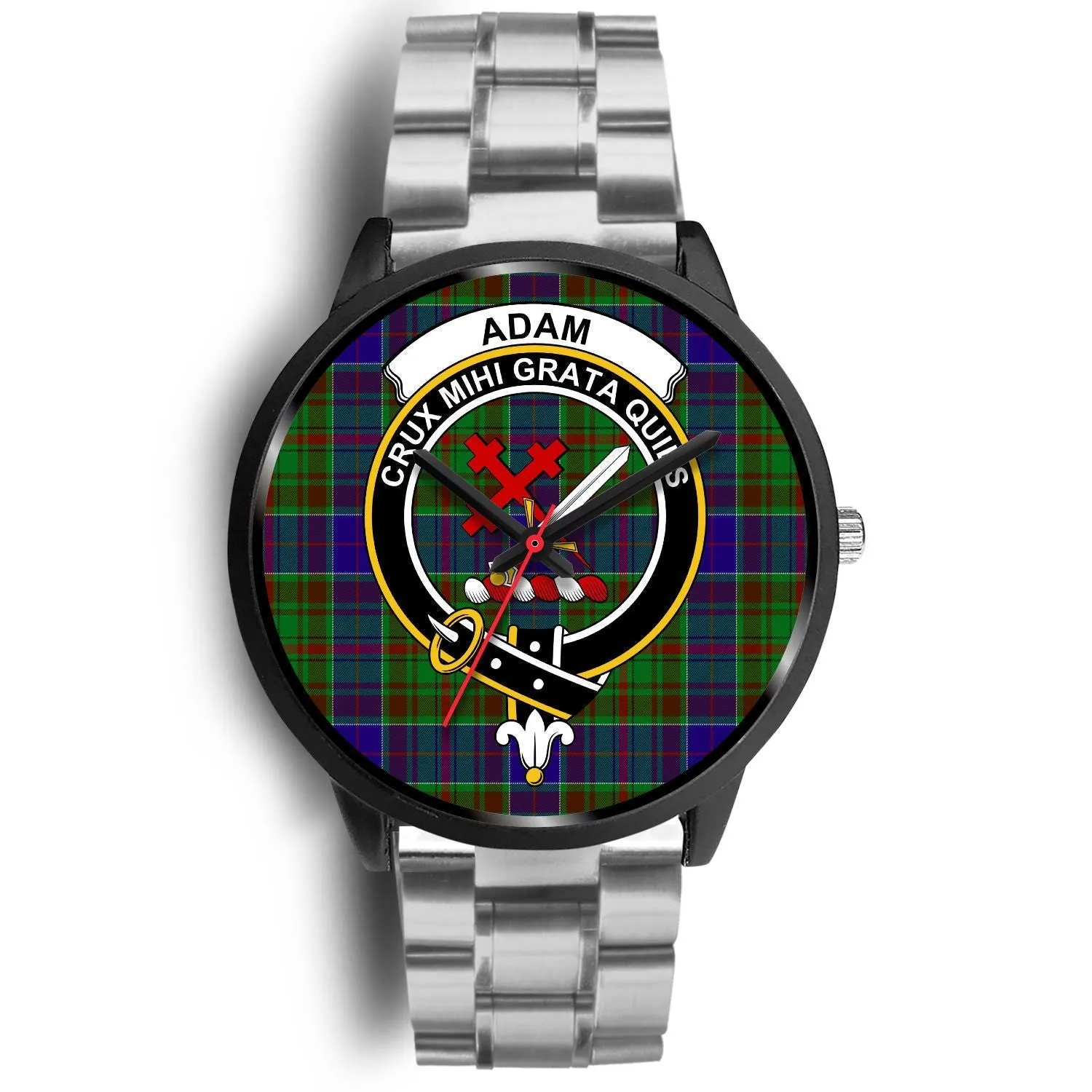 Adam Clan Badge Tartan Black Watch