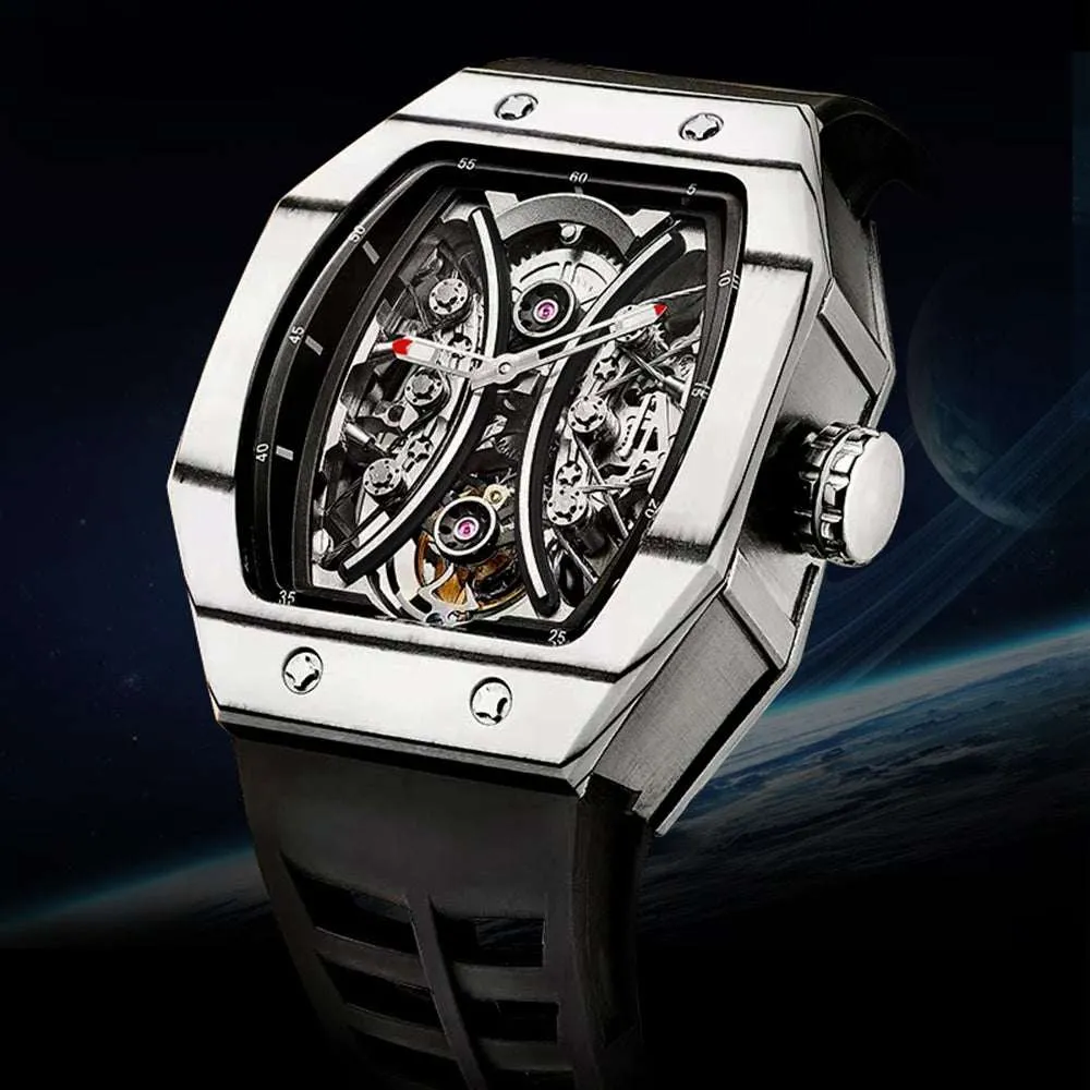 Aesop Richa Carbon Tourbillon Watch