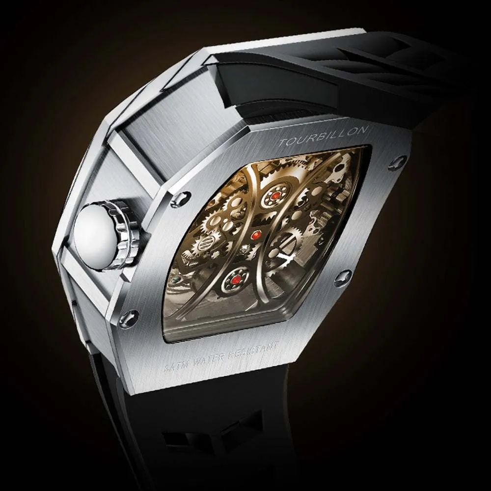 Aesop Richa Carbon Tourbillon Watch