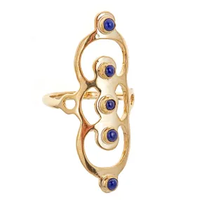 Akua Lapis Ring Gold