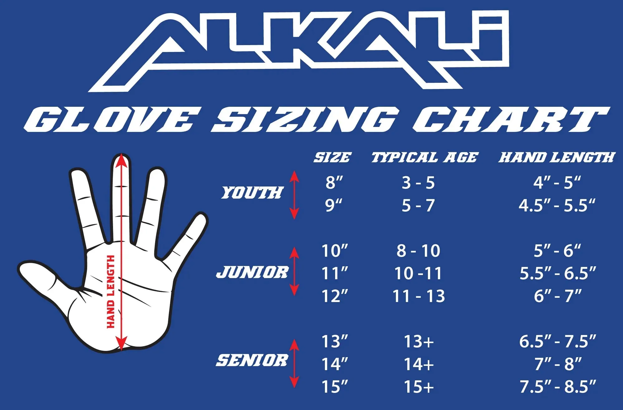 Alkali Cele III Senior Hockey Glove