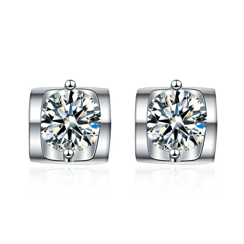 Angel's Kiss Moissanite Earrings for Women