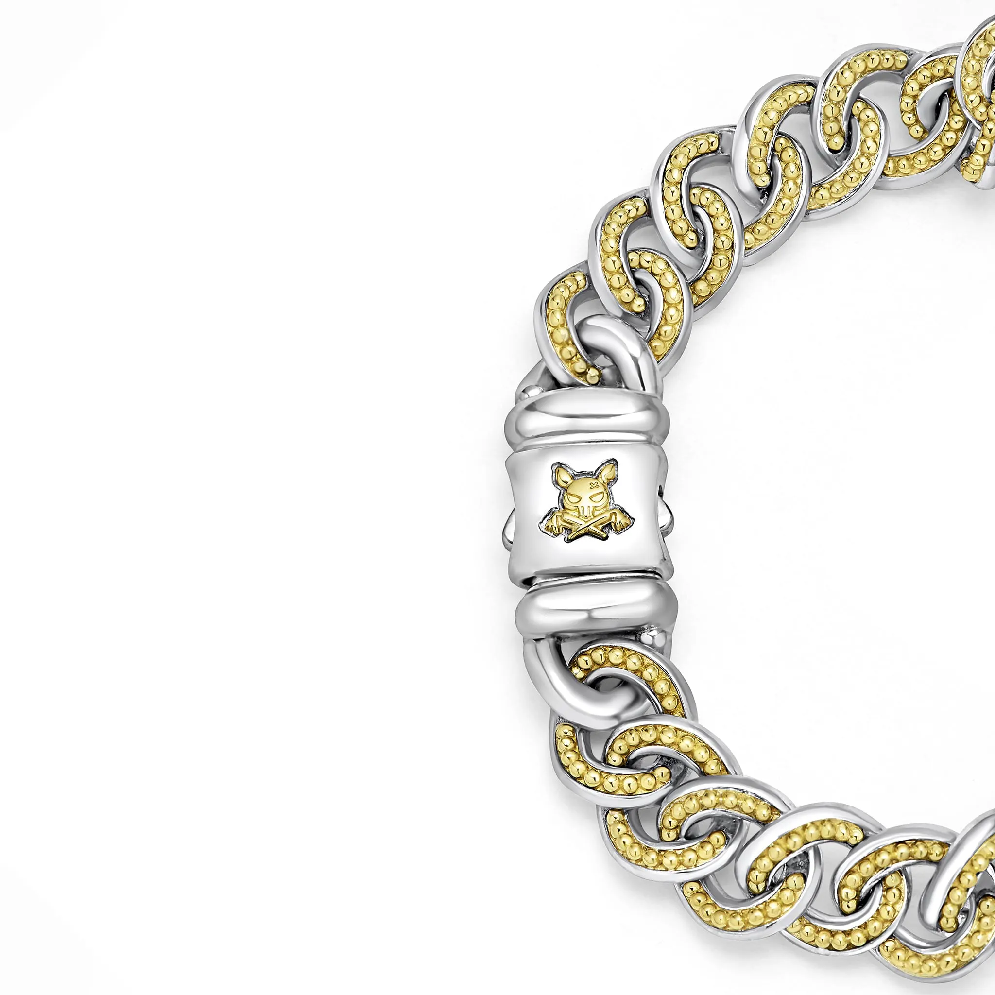 Anthem Two-Tone Curb Chain Bracelet