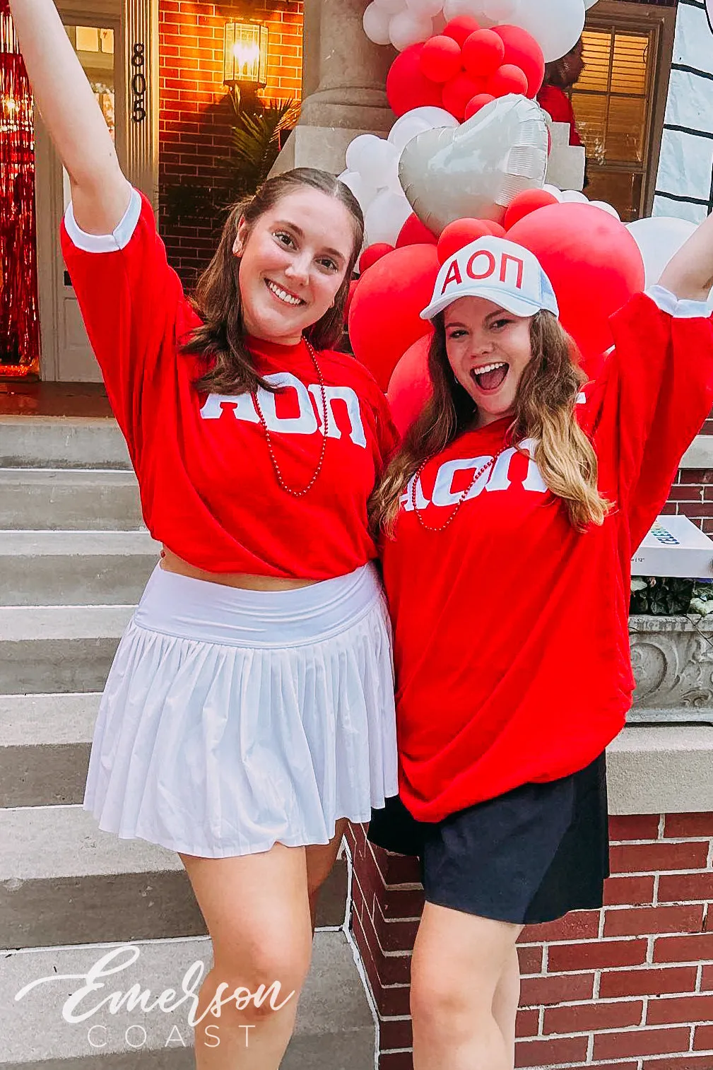 AOII White Trucker Hat