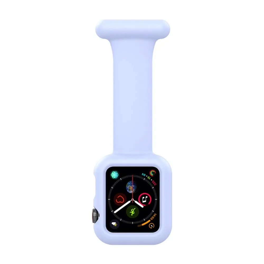 Apple Watch (41mm) doctor nurse silicone watch strap - Baby Blue