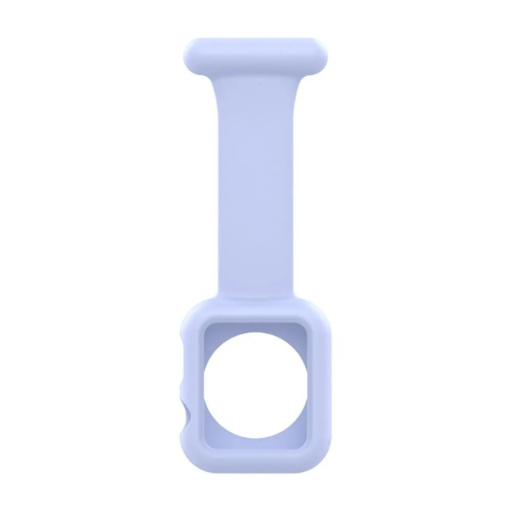 Apple Watch (41mm) doctor nurse silicone watch strap - Baby Blue