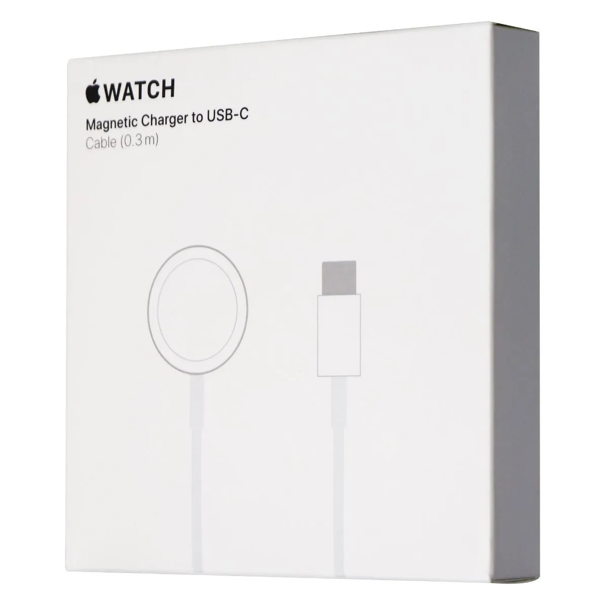 Apple Watch Magnetic Charger to USB-C Cable (0.3 m) - White