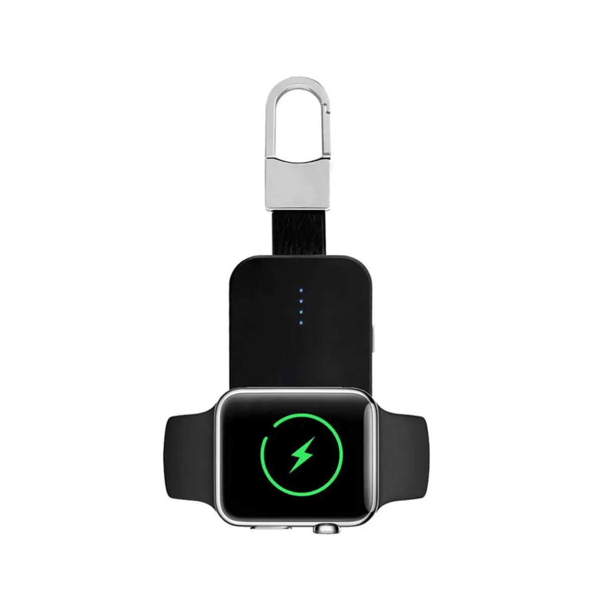 Apple Watch Wireless Charger Power Bank On Key Chain -Apple Watch charger on-the-go