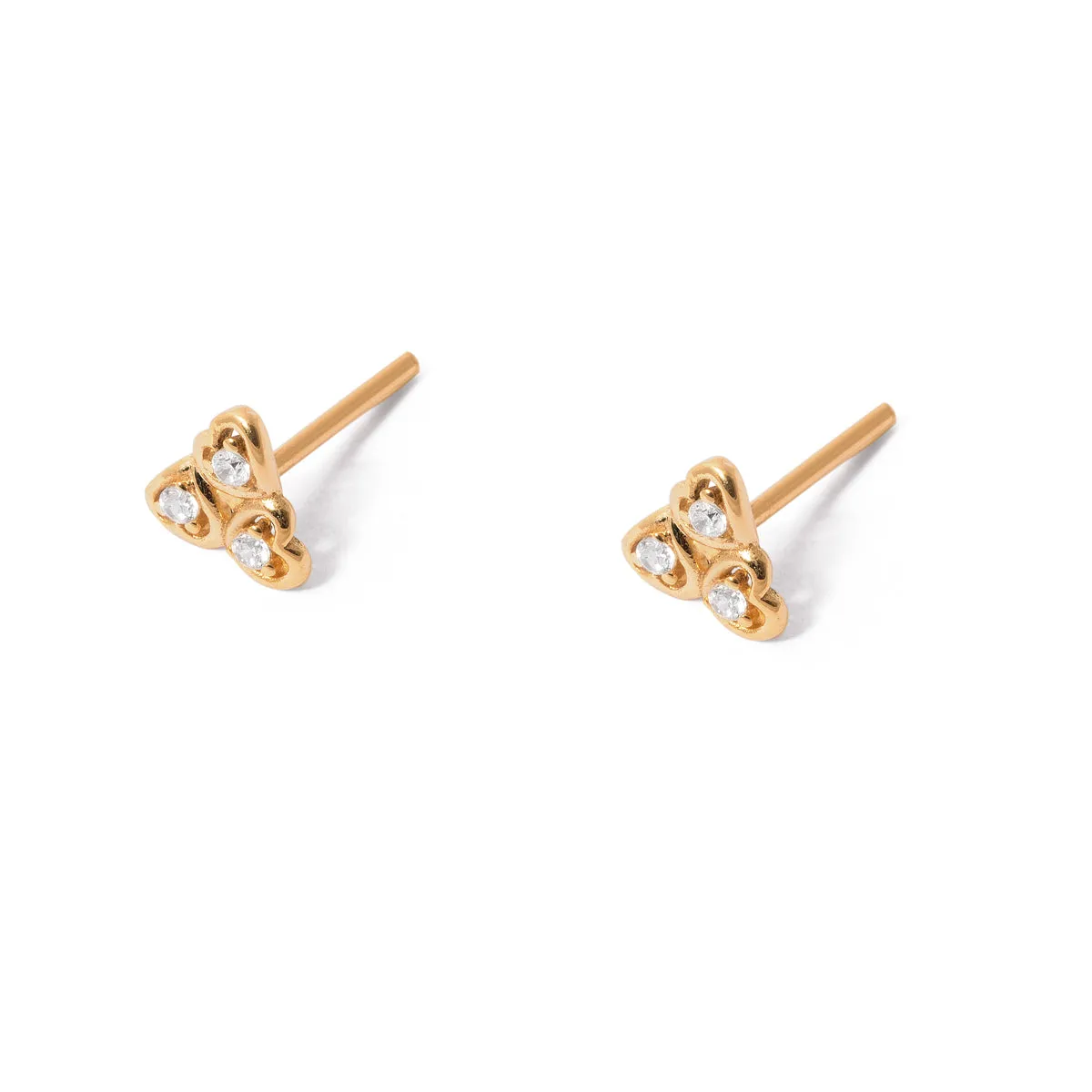 Arifolia Stud Earrings