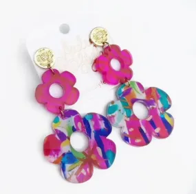 Audra Style Flora Dangle Earrings