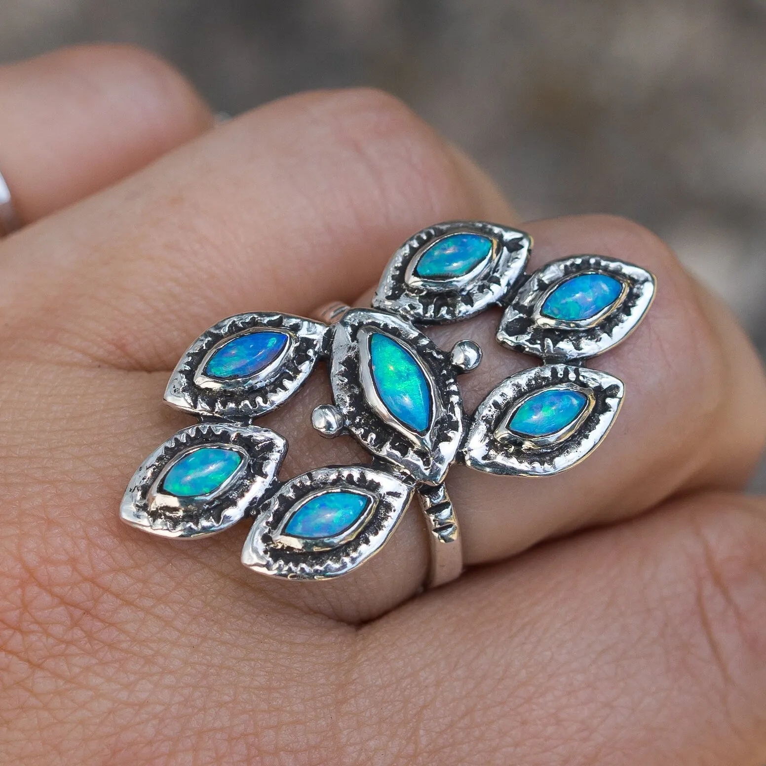 Australian Opal Ring- Custom