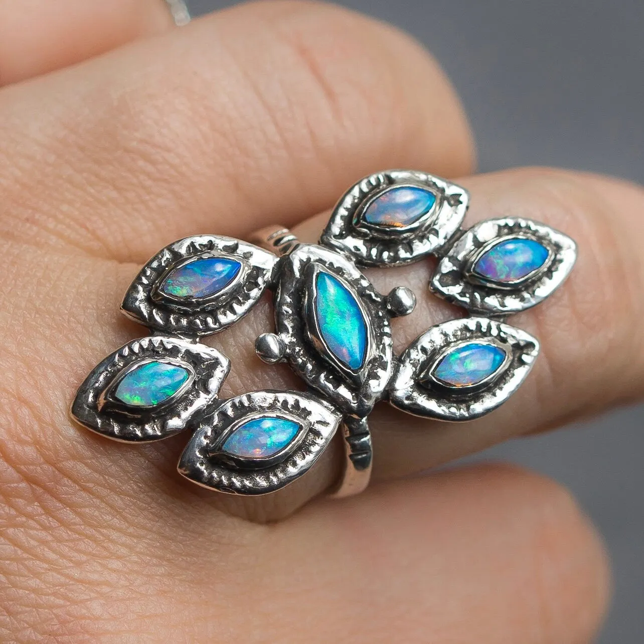 Australian Opal Ring- Custom