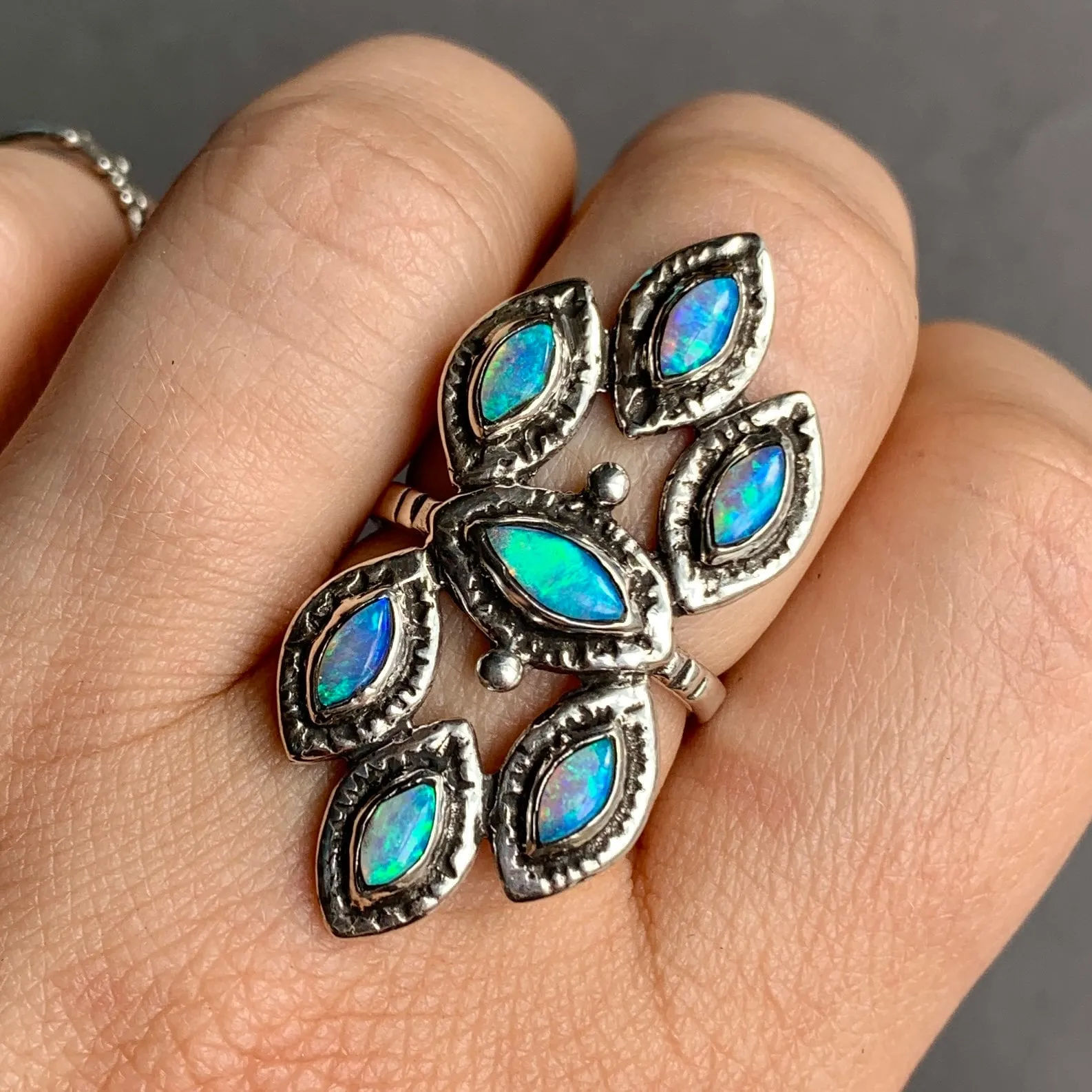 Australian Opal Ring- Custom