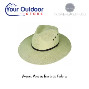 Avenel Woven Teardrop Fedora