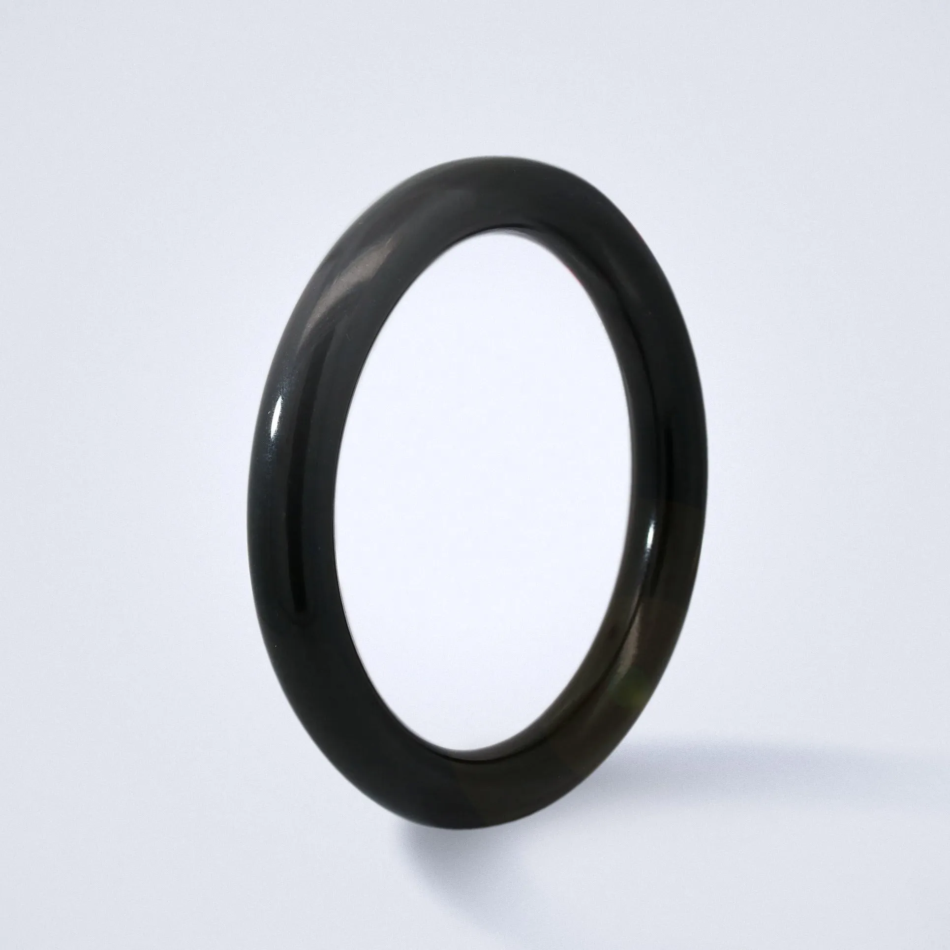 Black Jadeite Bangle