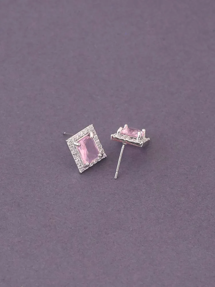 Blush Sherri Zirconia Studs