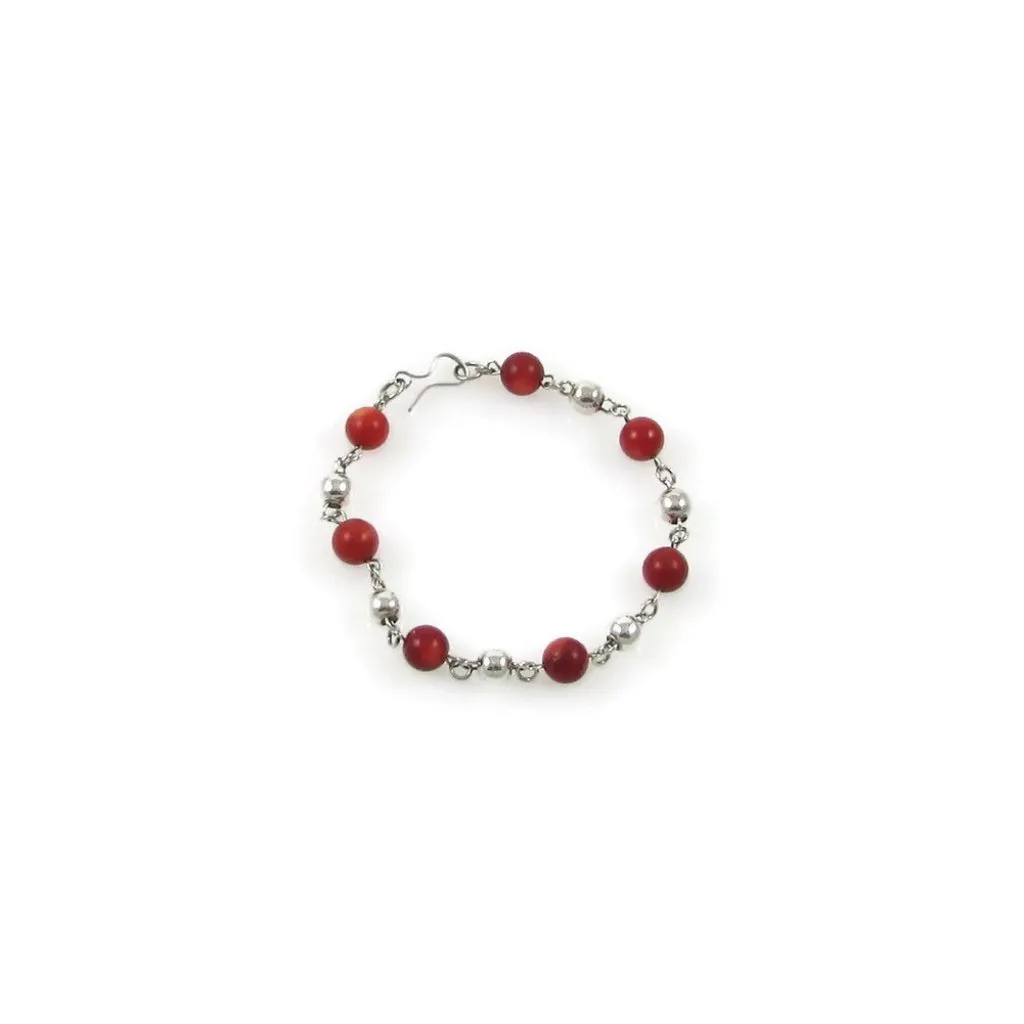 Bolitas Gemstones Bracelet - Pearl