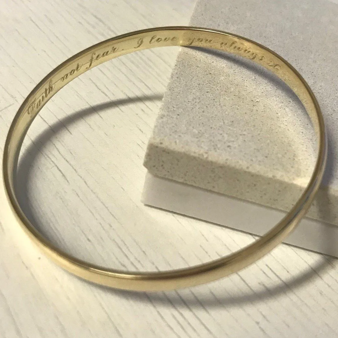 Brompton 9ct Yellow Gold Bangle