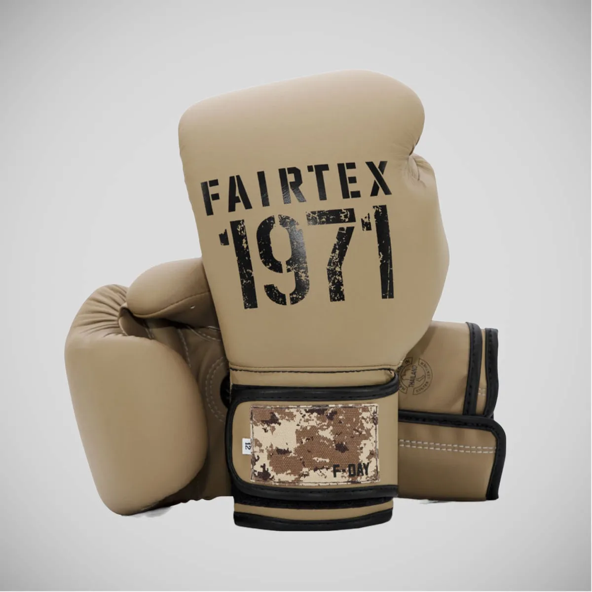 Brown Fairtex BGV25 F-Day 2 Desert Boxing Gloves