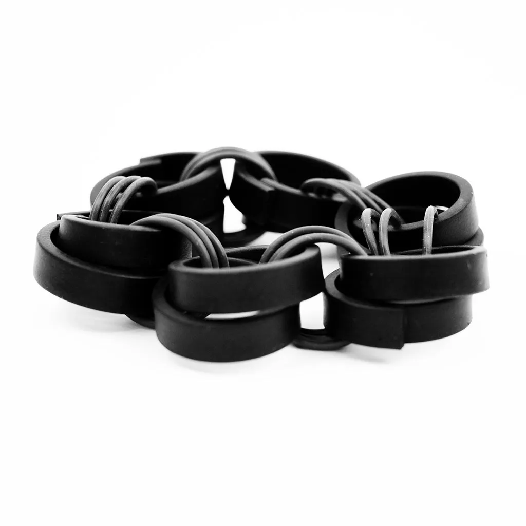 chain rubber bangle