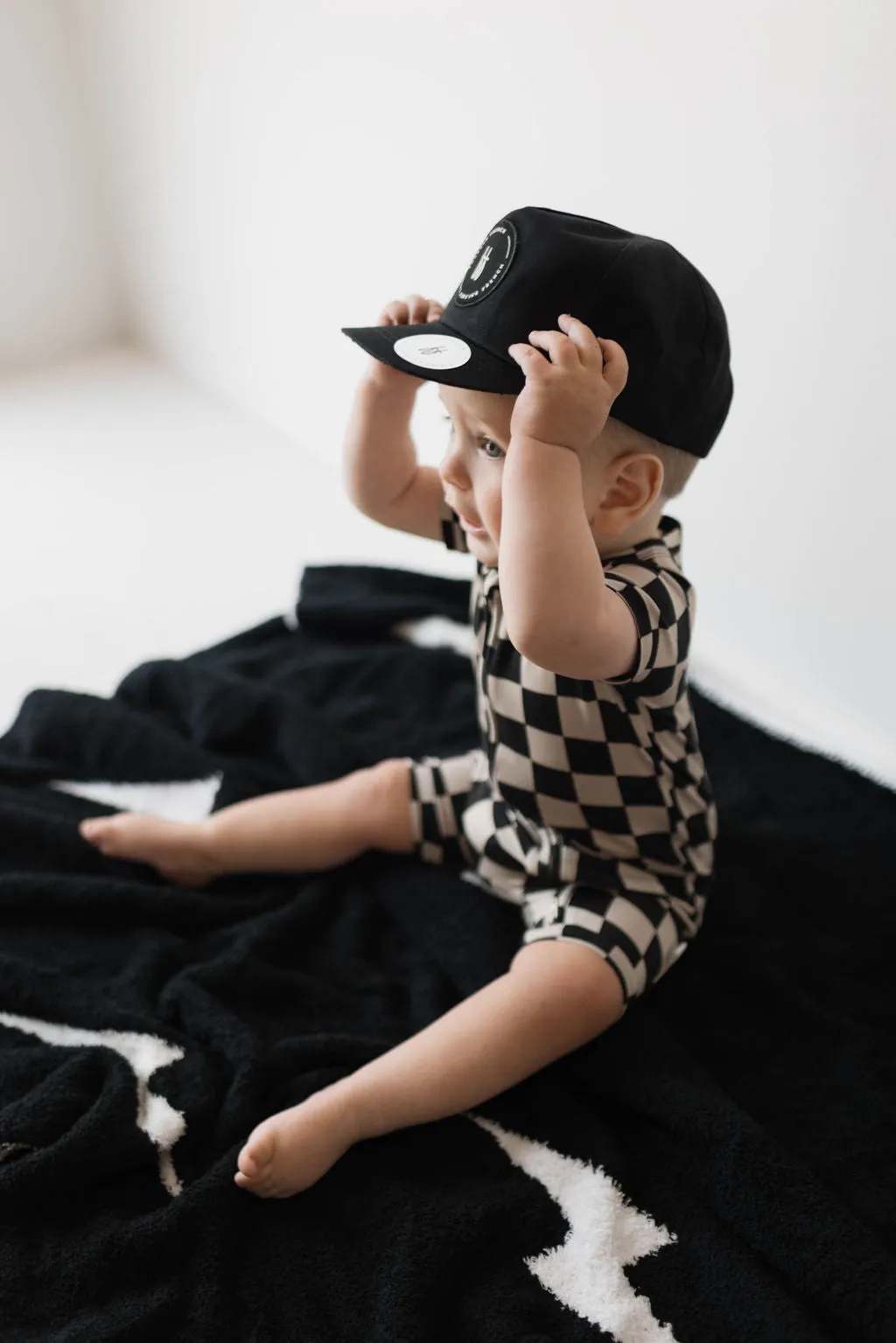 Children's Trucker Hat | ff Black