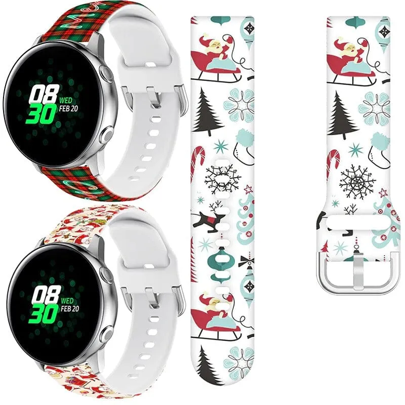 Christmas Watch Straps compatible with the Google Pixel Watch 2