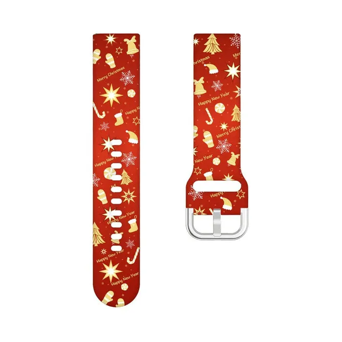 Christmas Watch Straps compatible with the Google Pixel Watch 2