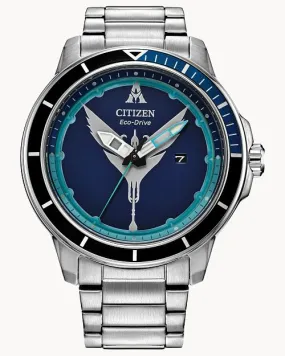 Citizen Avatar Wave Blue Dial Stainless Steel Bracelet Watch AW1708-57W