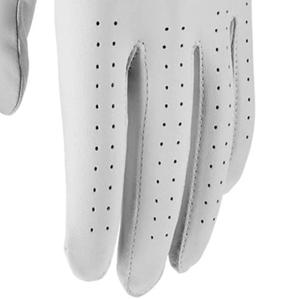 Cobra Pur Tour Cabretta Leather Golf Glove - White - 3 Pack