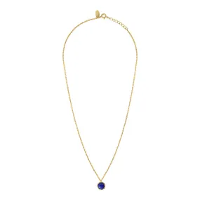 Collier Doré Cordelia Lapis Lazuli