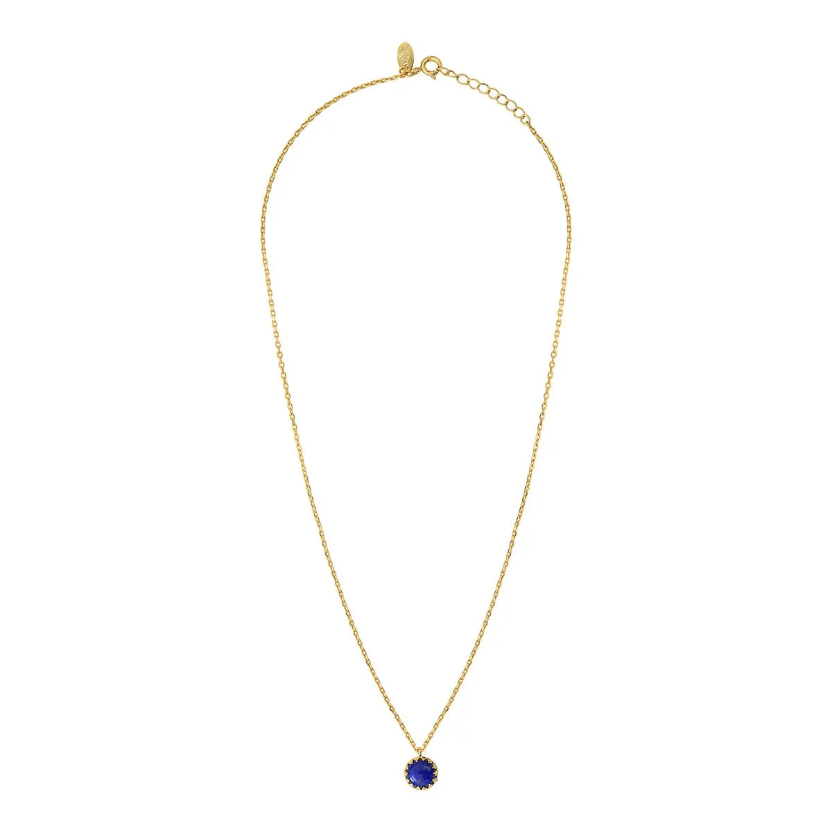 Collier Doré Cordelia Lapis Lazuli