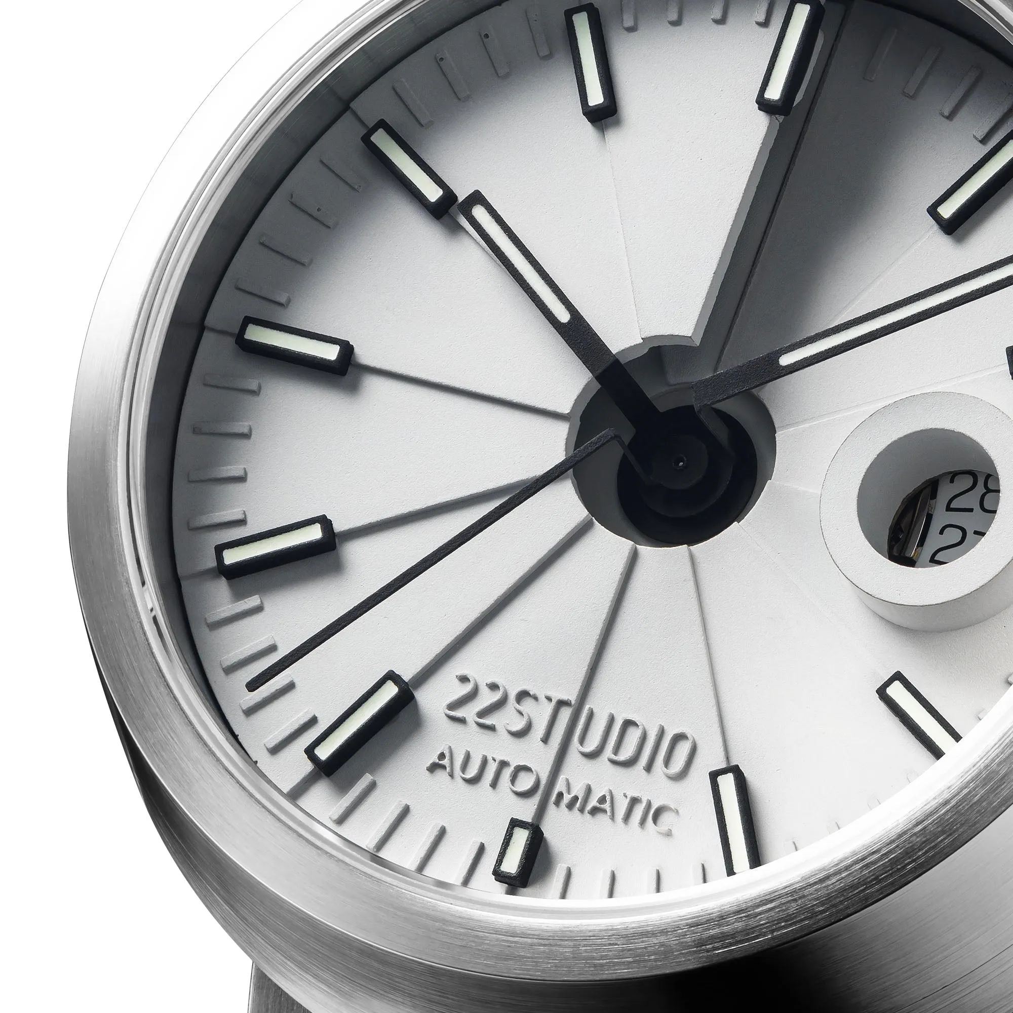 Concrete Watch Automatic 45mm Sport Edition_Smoky White