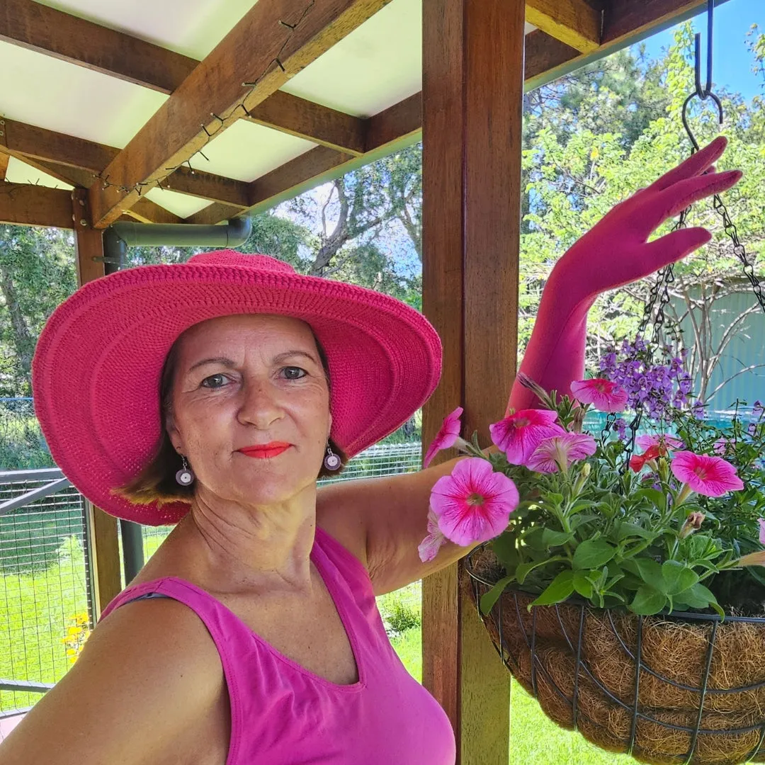 Cotton Crochet Sun Hat