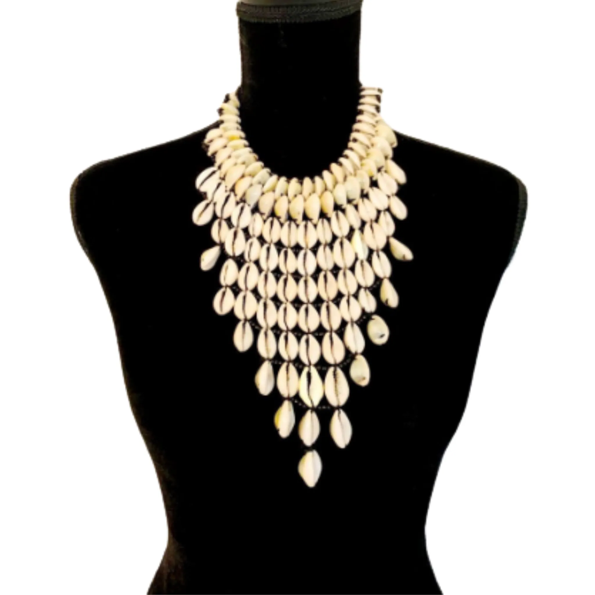 Cowrie Tier Necklace