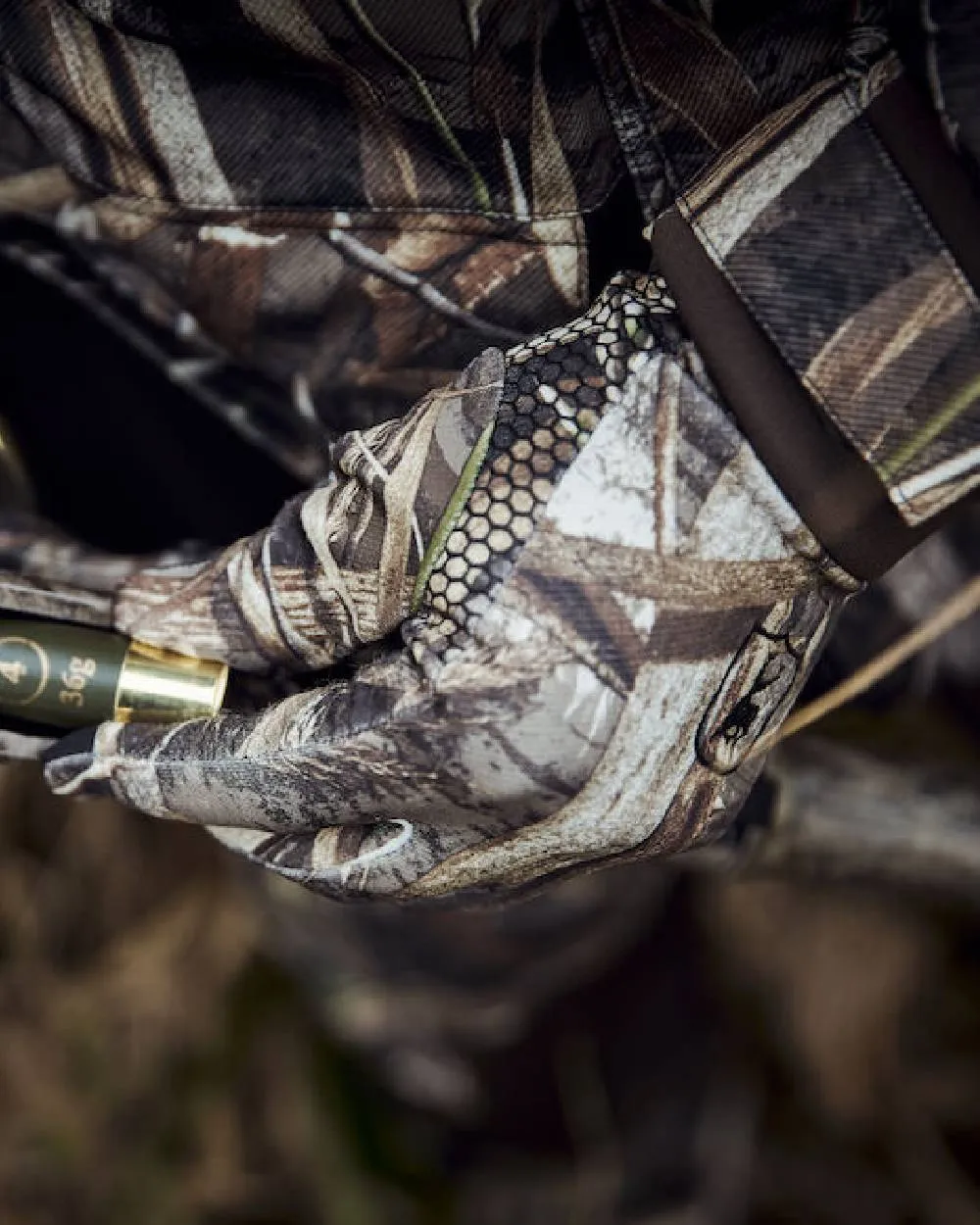 Deerhunter Camo Gloves with Silicone Dots