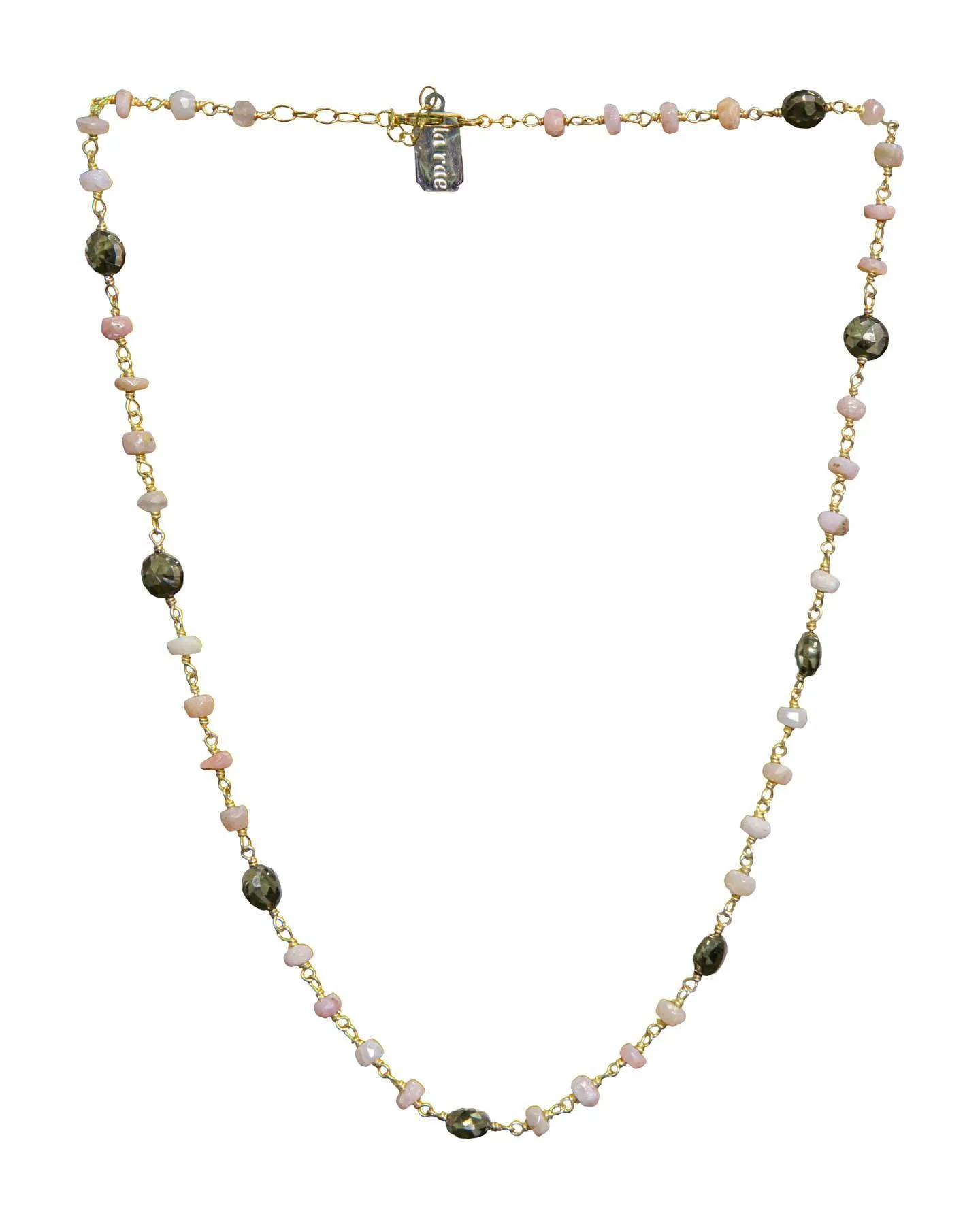 Diana Satelite Choker Pink Opal